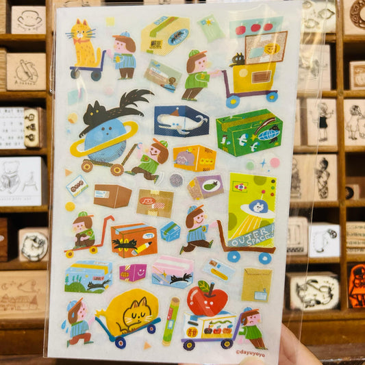 Dayuyoyo Express Transfer Sticker Sheet Set