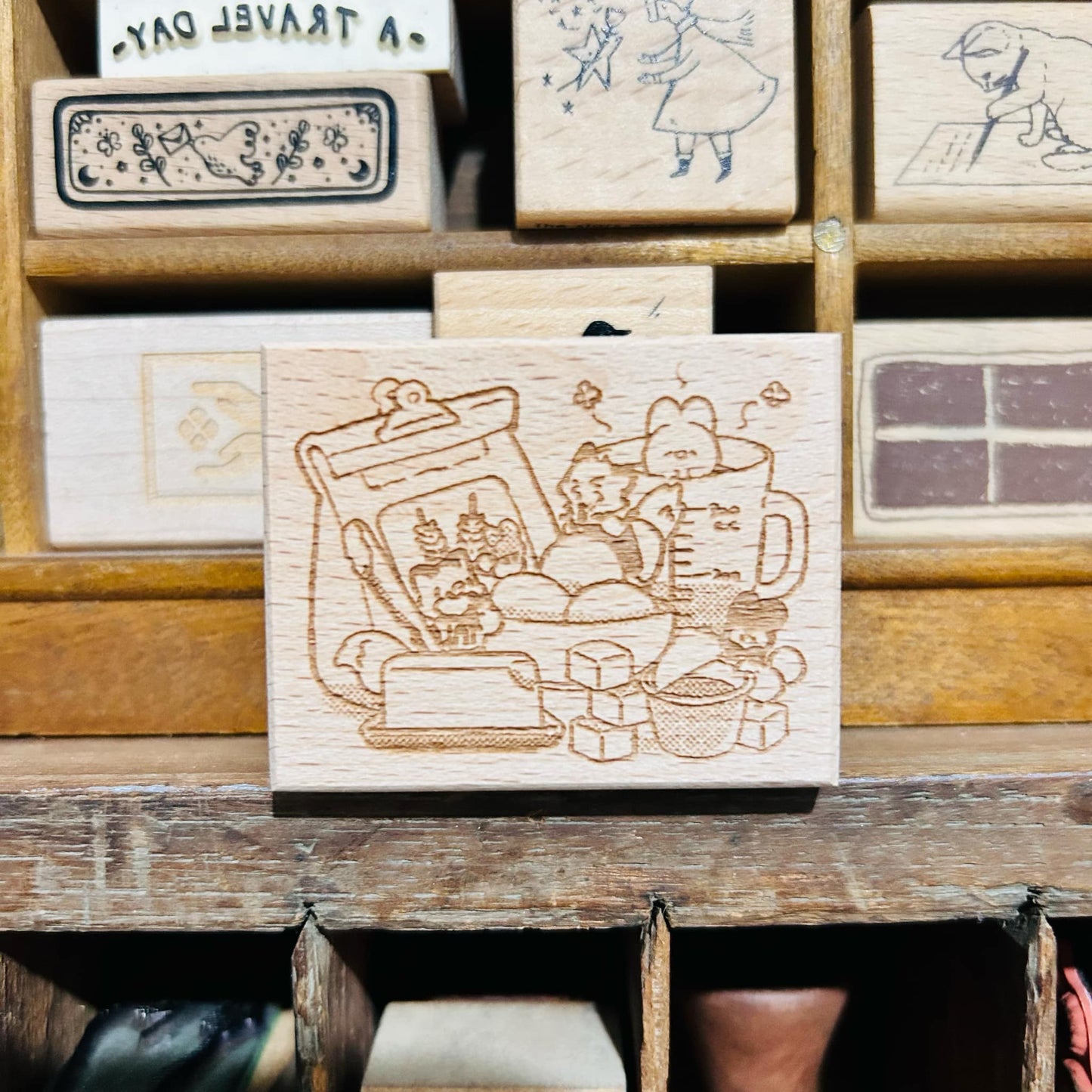 Kitsunebiyori x Bubukai Rubber Stamp #5