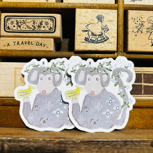 misshoegg Market-only Monkey Sticker