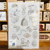 Ivy Snow My Precious A Transfer Sticker Sheet Set