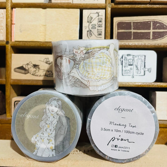 Pion Elegant PET Tape Sample and Full Roll