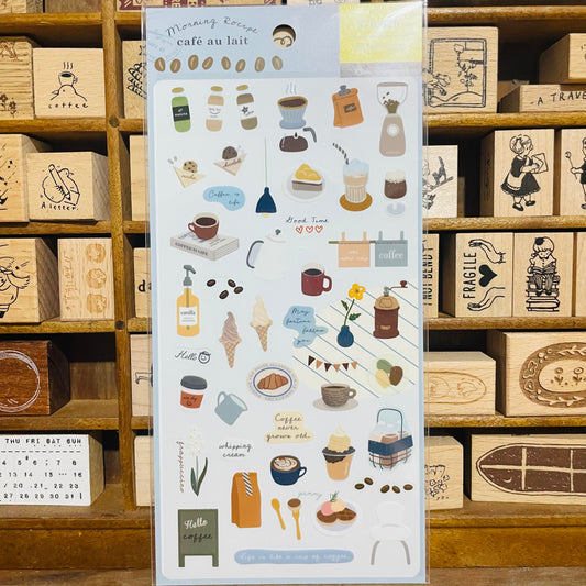 BERG cafe au lait Sticker Sheet