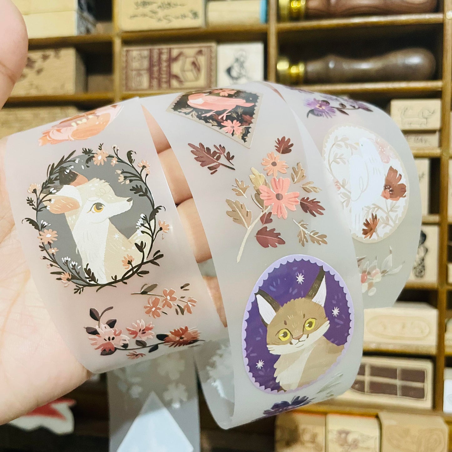 [Samples] wwiinngg Flower Pendant PET Tape