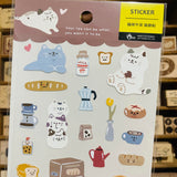 BERG Home Cozy Cats Sticker Sheet