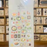 Suatelier Design food trip #5 sticker sheet