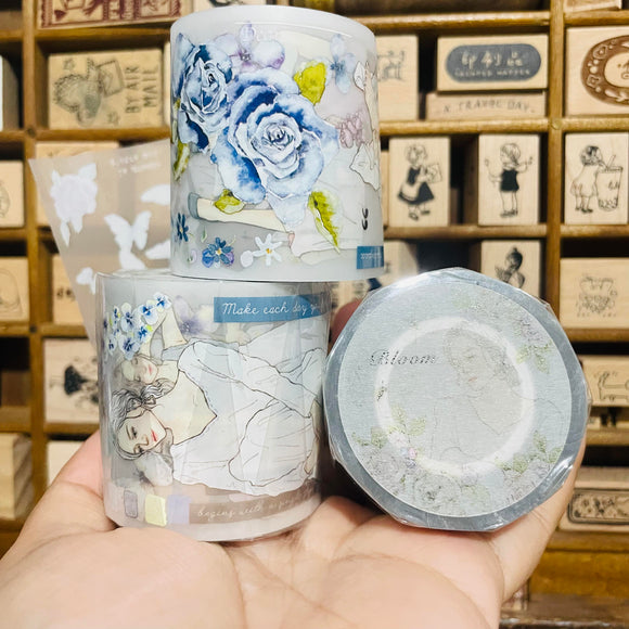 Pion Bloom PET Tape Sample and Full Roll