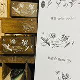 somesortoffern Color Ouchi Wood Stamp