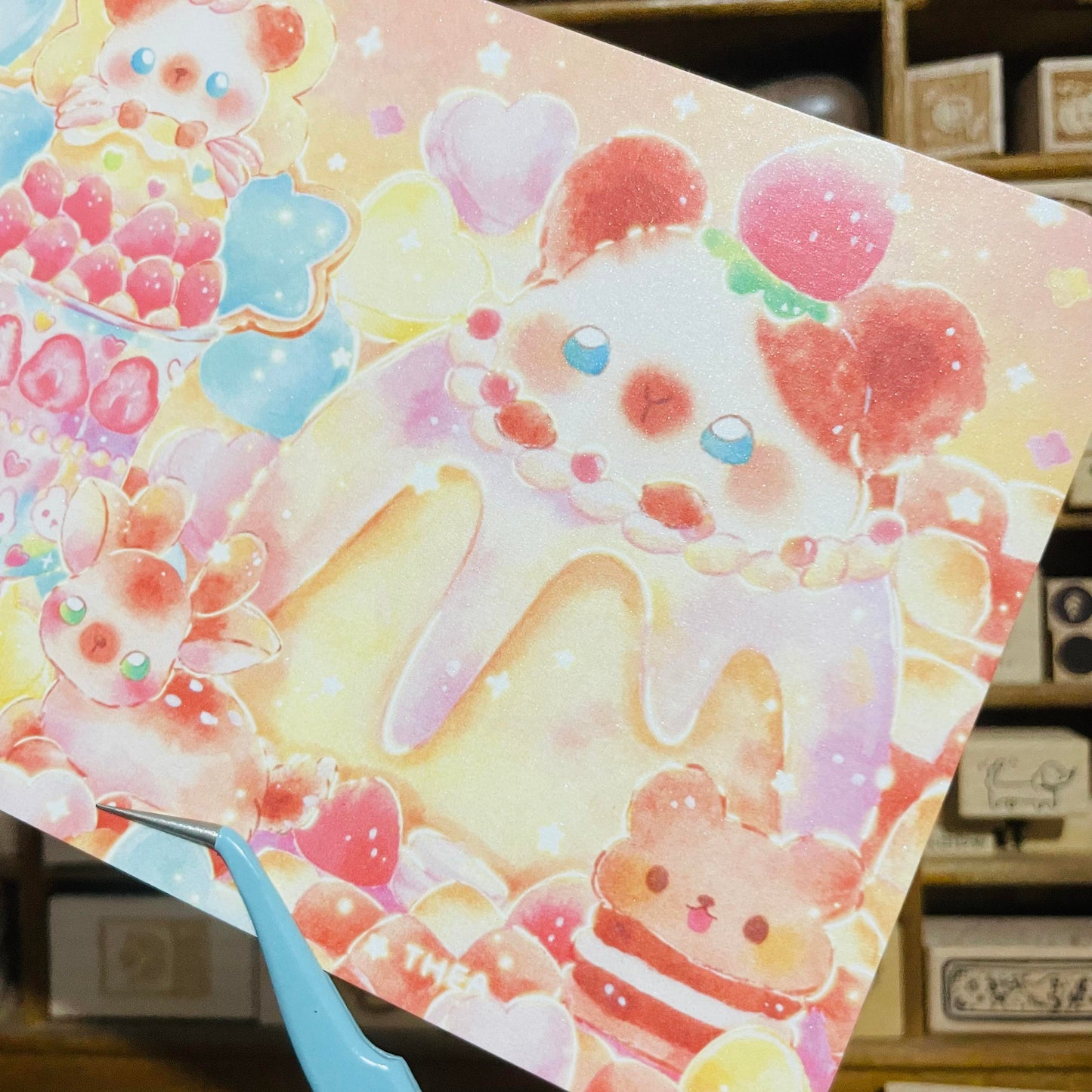 Thea Illustration Limited Postcard $10USD Freebie