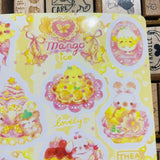 Thea Illustration Mango Ice sticker sheet
