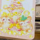 Thea Illustration Hammies Dessert Postcard