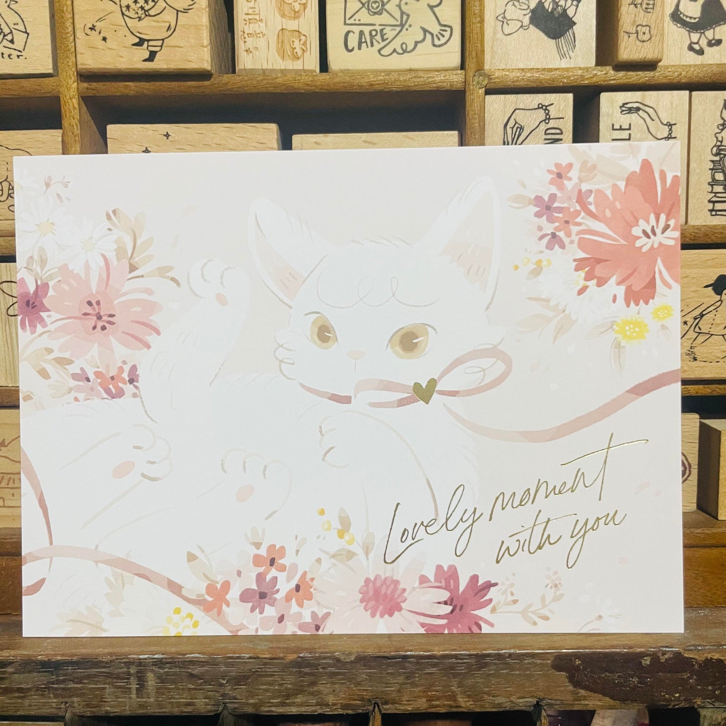 wwiinngg Loving moment with you  Postcard