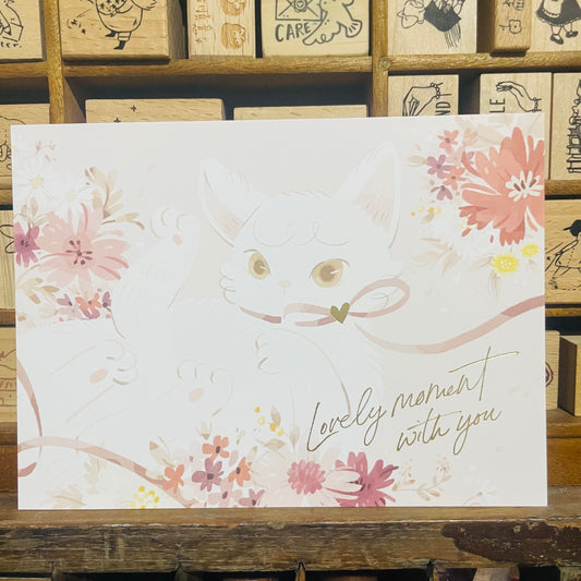 wwiinngg Loving moment with you  Postcard
