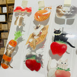 Davidcookslove Kitchen Food Cats PET Tape Samples and Rolls