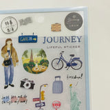 SUNNY Blue Journey Transparent Sticker Sheet