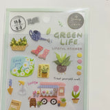 SUNNY Green Life Transparent Sticker Sheet