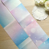 Yinynxn Fantasy Color Sample Big Background Washi Tape