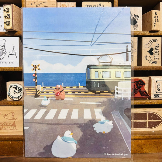 Sky Coffee Traveling Postcard