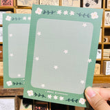 wohenlanduo Green Rainbow Holographic Sticker Stamp Pack