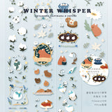 Sky Coffee December Whisper PET Tape and Sample