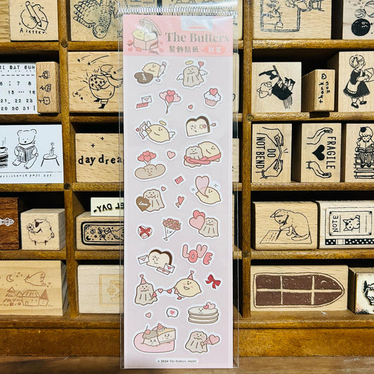 The Butters Love Small Sticker Sheet