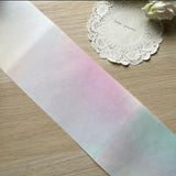 Yinynxn Fantasy Color Sample Big Background Washi Tape