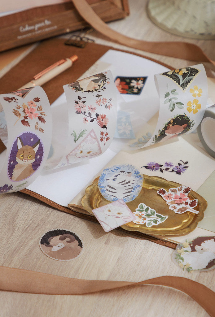 [Samples] wwiinngg Flower Pendant PET Tape