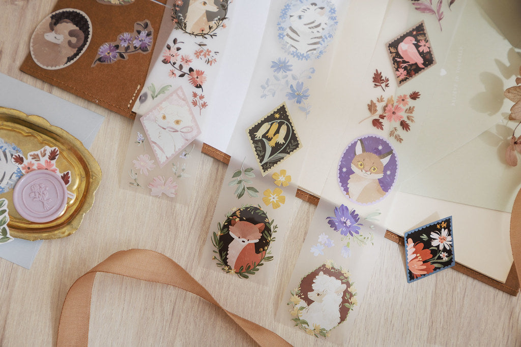 [Samples] wwiinngg Flower Pendant PET Tape
