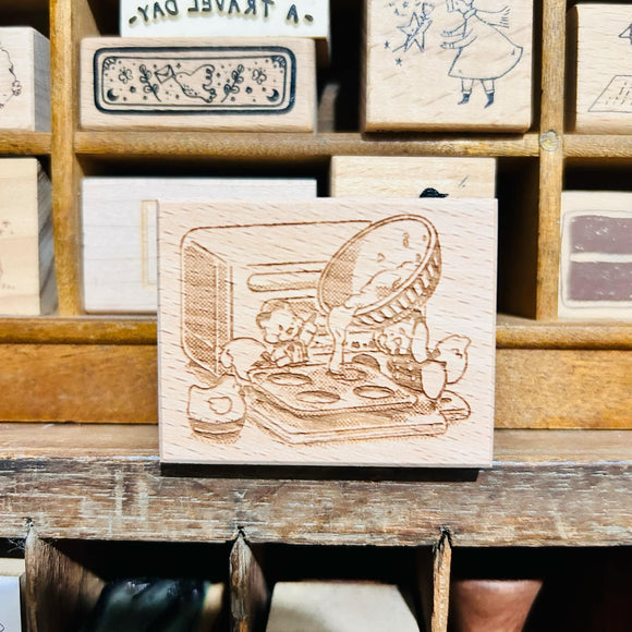 Kitsunebiyori x Bubukai Rubber Stamp #6