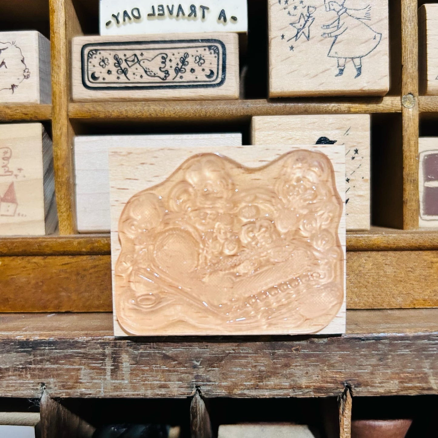 Kitsunebiyori x Bubukai Rubber Stamp #1