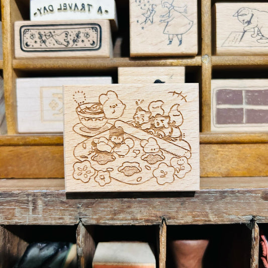 Kitsunebiyori x Bubukai Rubber Stamp #3