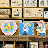 Ann Di Sailor Uniform Girls Sticker Flakes Pack