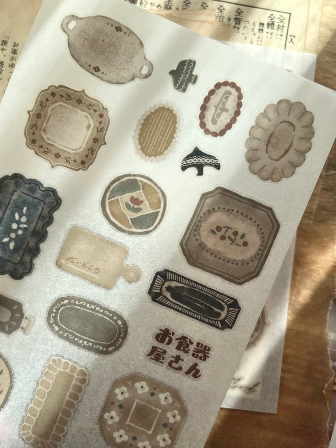 Breezy Studio Plate Shop Transfer Sticker Pack