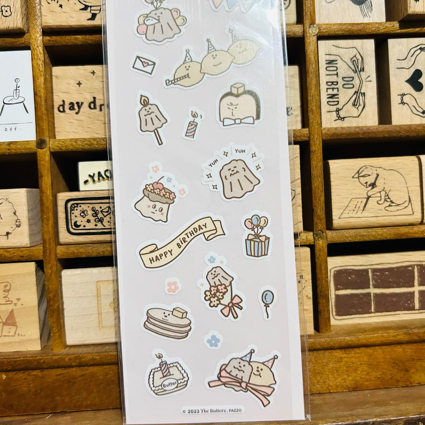The Butters Partying Small Sticker Sheet