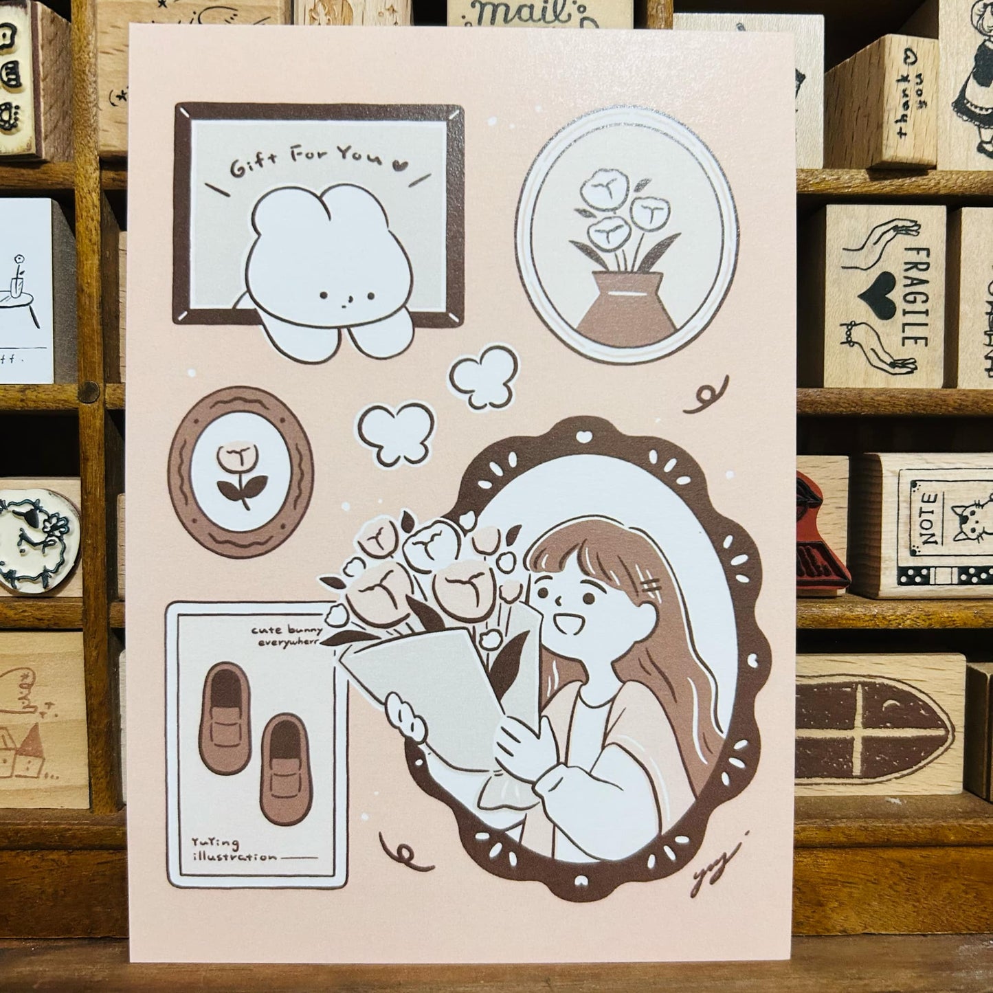 YuYing Gift For You Postcard