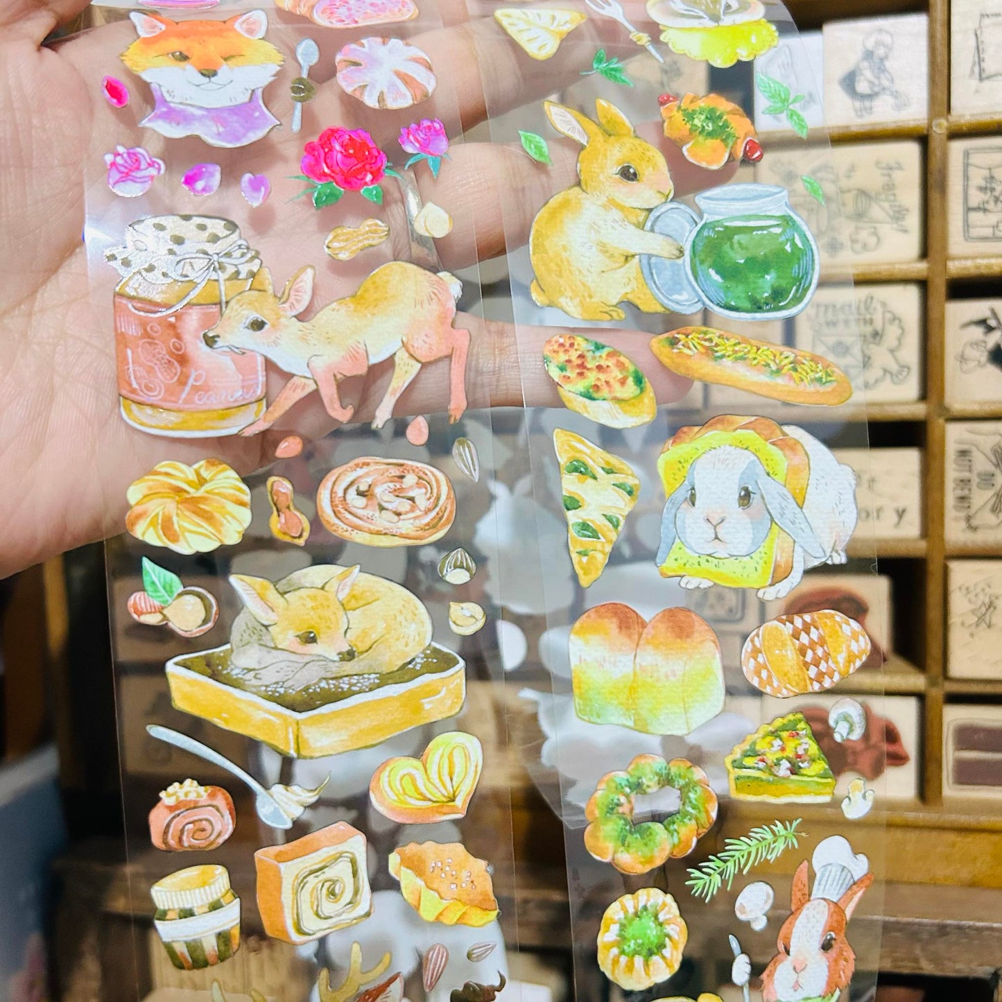 [Samples Only] Yuhuiru Studio Animal Bakery PET Tape