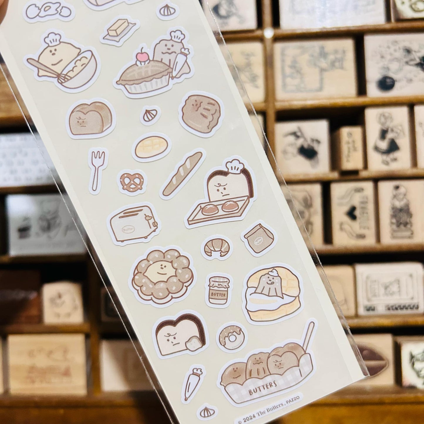 The Butters Bread Sticker Sheet