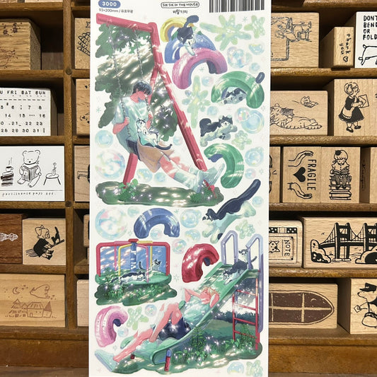 Sik Sik Playground Sticker Sheet