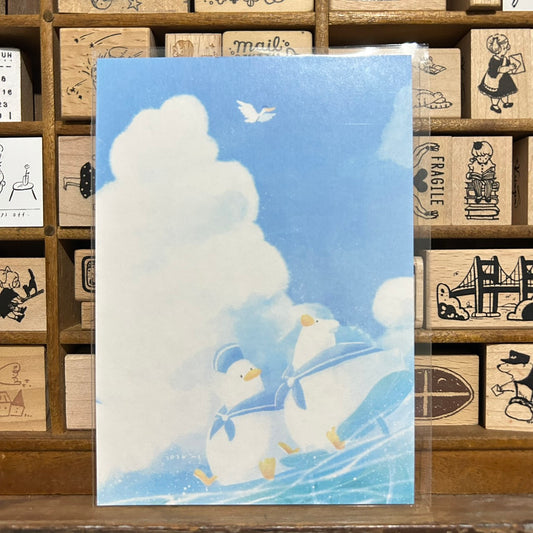 Sky Coffee Sky High Postcard