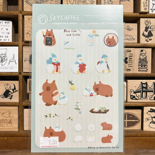 Sky Coffee Sticker Sheet A