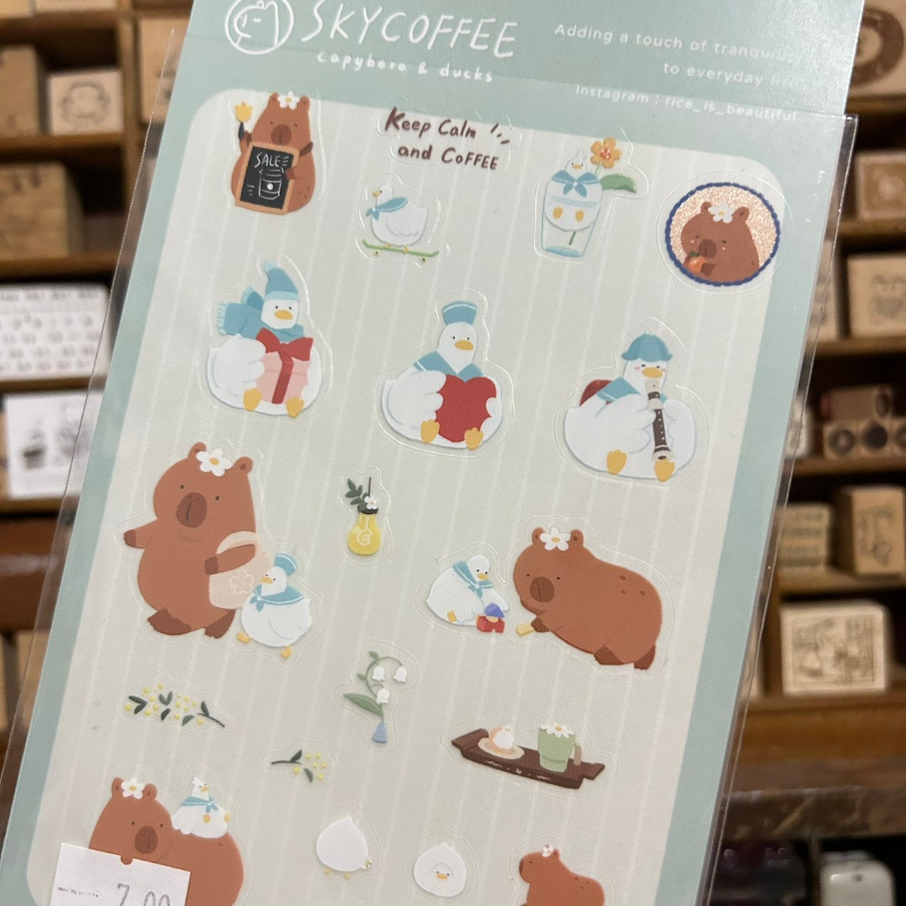 Sky Coffee Sticker Sheet A