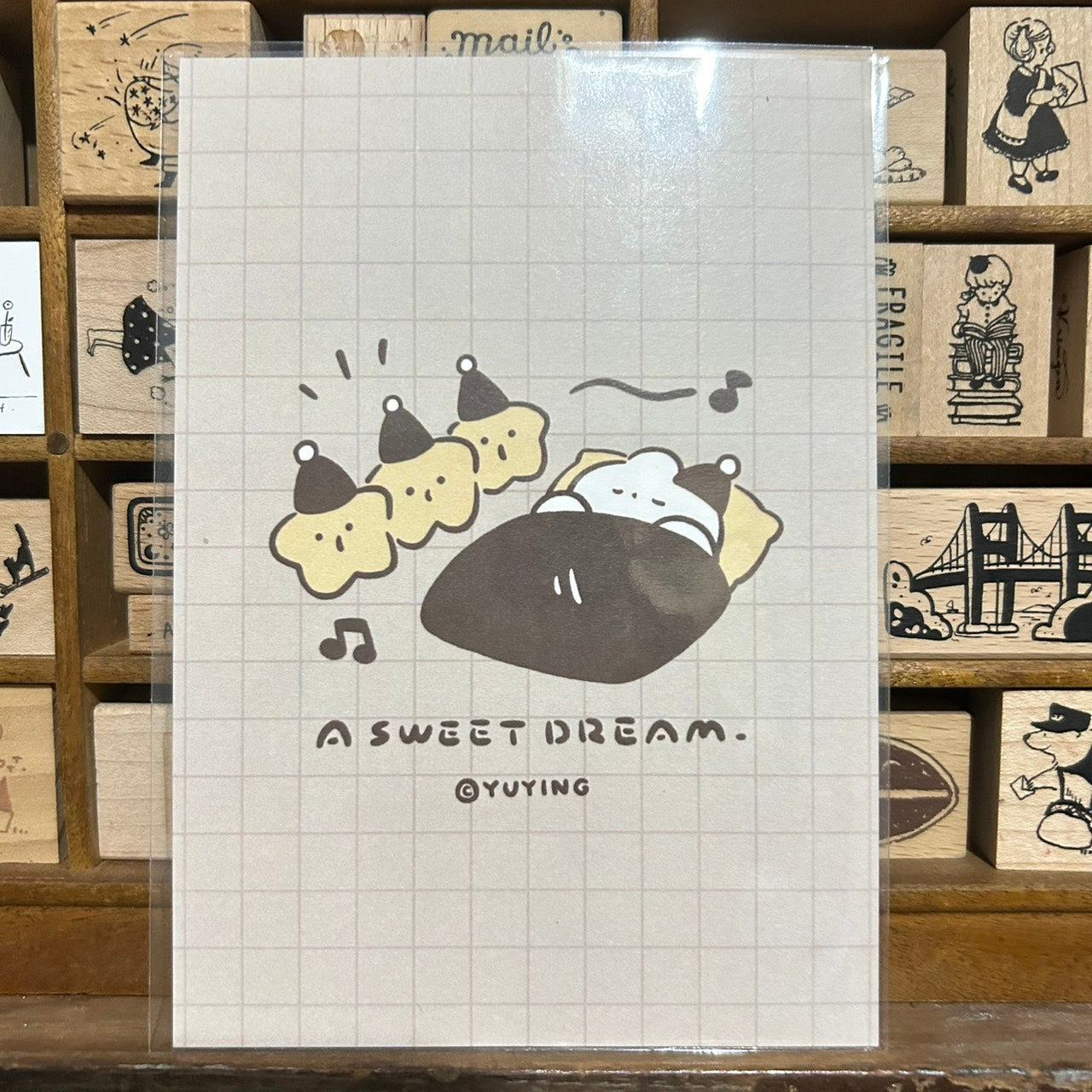 YuYing Coffee Sweet Dream Transparent Sticker Sheet