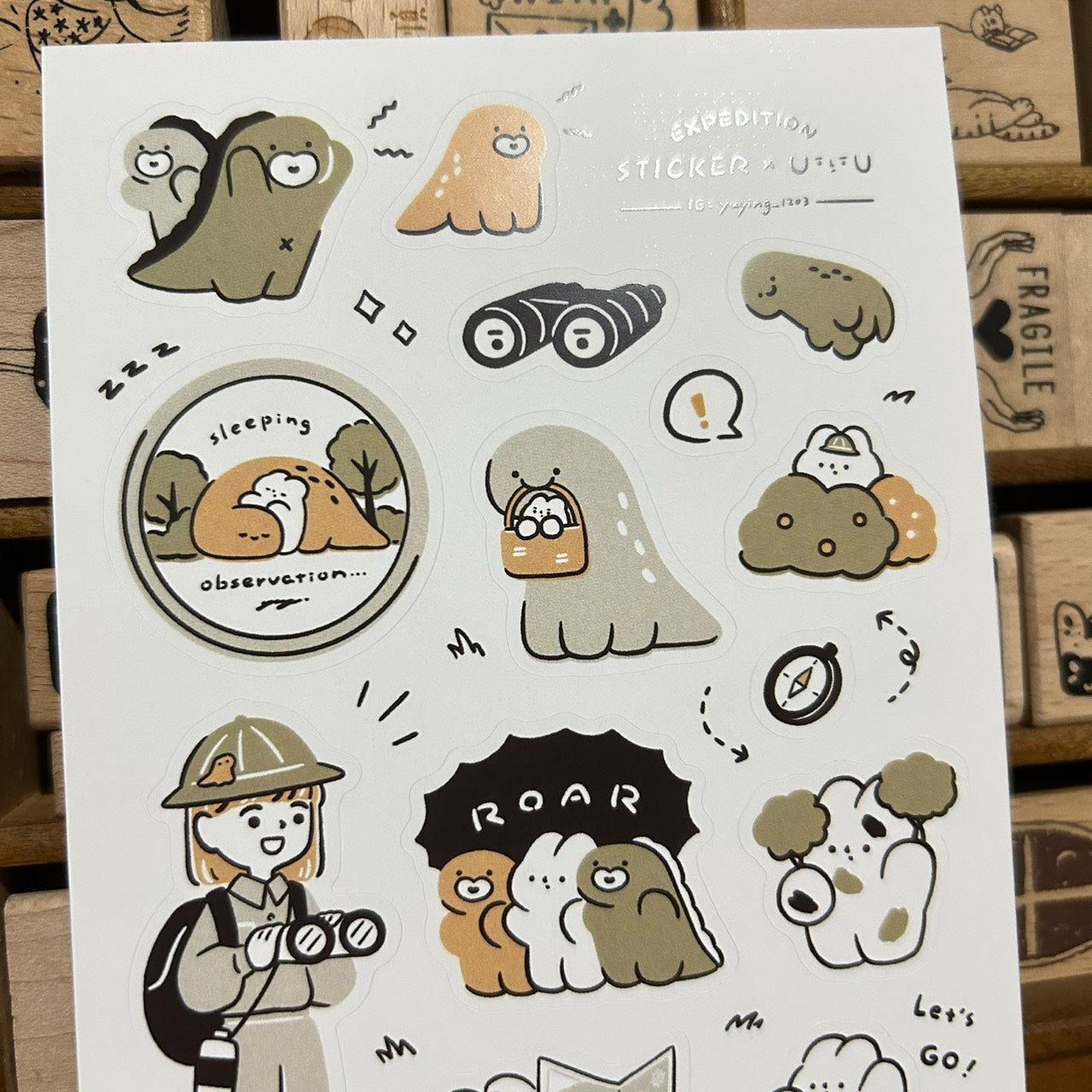 YuYing Expedition Sticker Sheet