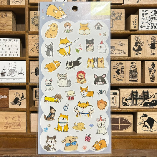 BERG Dogs Dogs Dogs Sticker Sheet