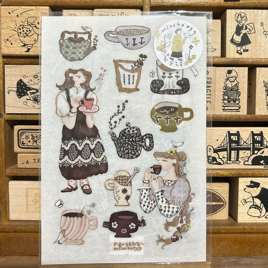 misshoegg Cups and Mugs Transfer Sticker Sheet