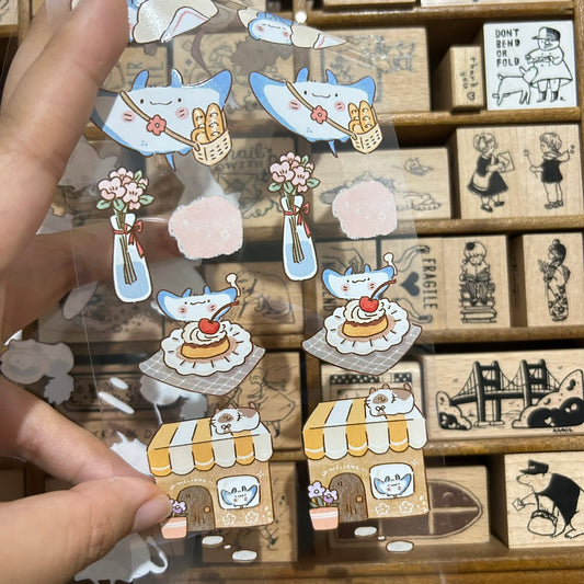 UBEE Tea Time PET Tape and Samples