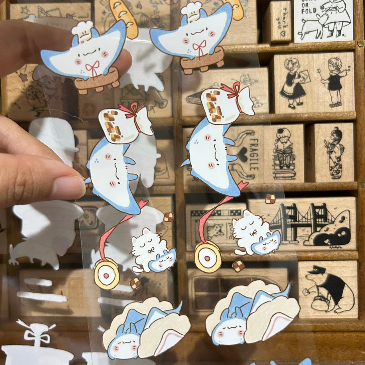 UBEE Tea Time PET Tape and Samples