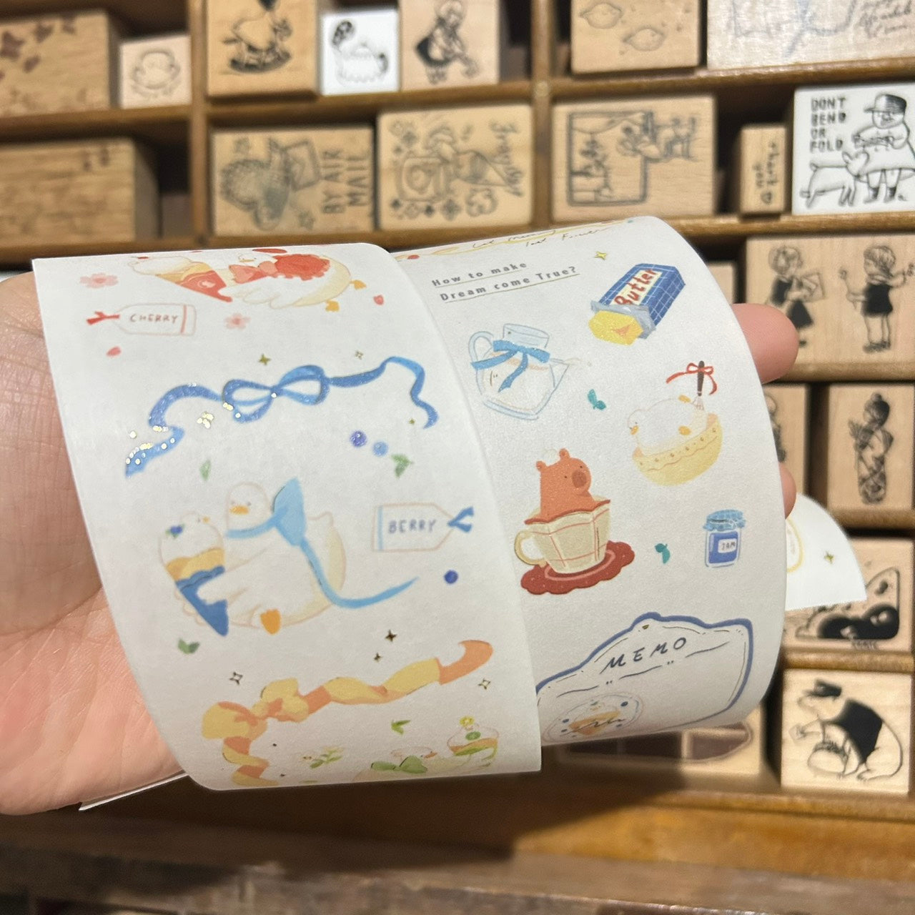 Sky Coffee The Day we Met Washi Tape and Sample