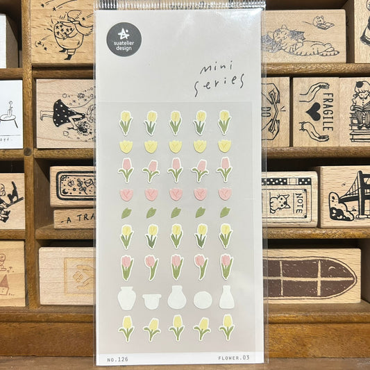Suatelier mini series Tulip Sticker Sheet