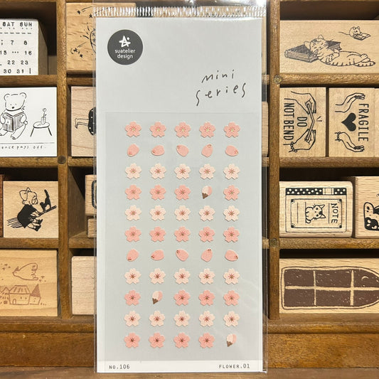 Suatelier mini series Sakura Sticker Sheet