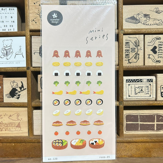 Suatelier mini series Bento Sticker Sheet